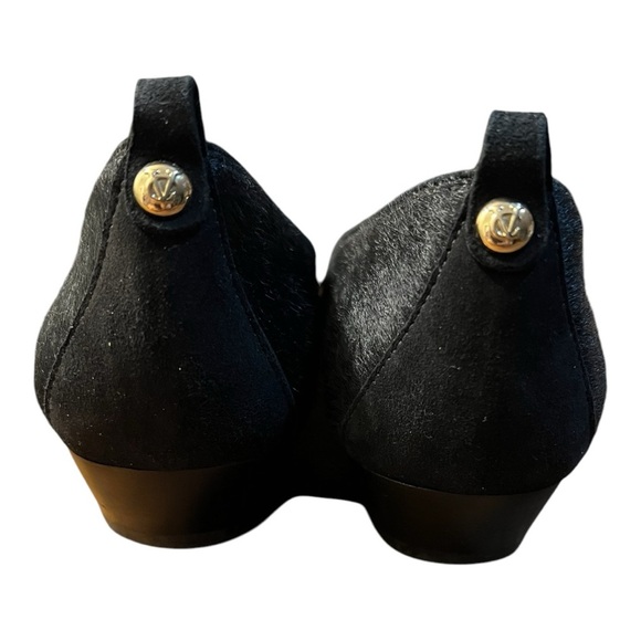 VC Signature Nancy Stylish Black Calf Hair Leather Loafers Size 8.5/38.5 - Picture 8 of 12